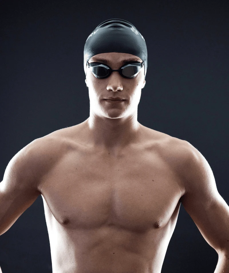 Watery Elite Schwimmbrillen - Poseidon Ultra Mirror - Lila/Silber