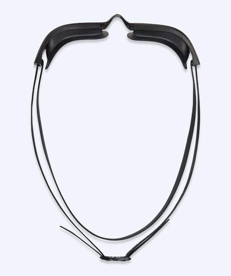 Watery Elite Schwimmbrillen - Storm Racer Mirror - Schwarz/Blau