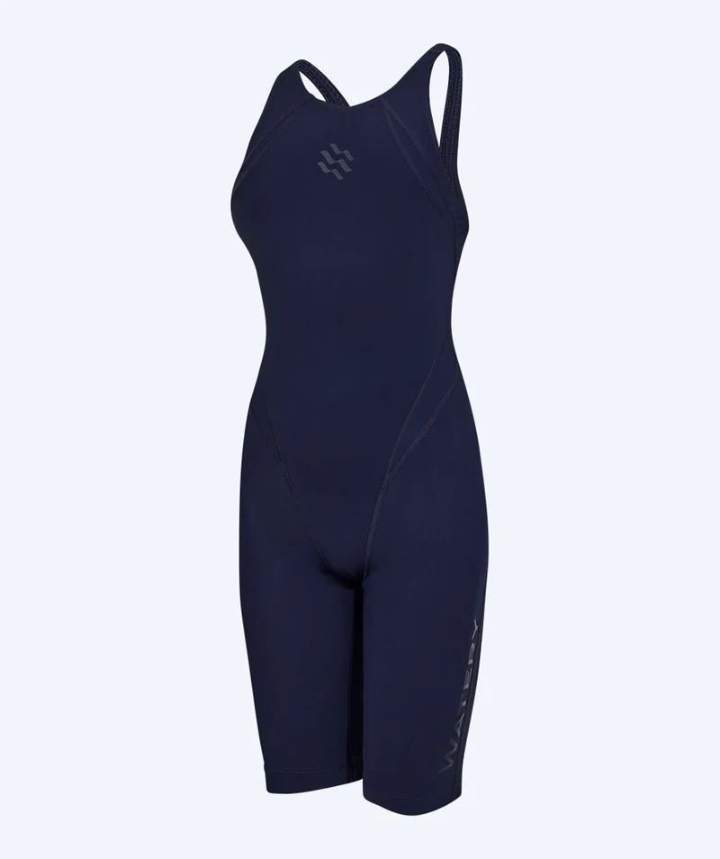 Watery Wettkampf Badeanzug für Damen - Rapidskin 2.0 - Dunkelblau