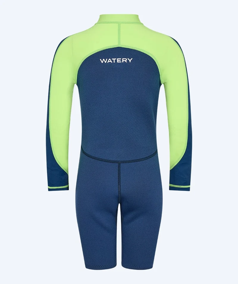 Watery UV Neoprenanzug für Kinder - Calypso Langarm - Atlantic Green