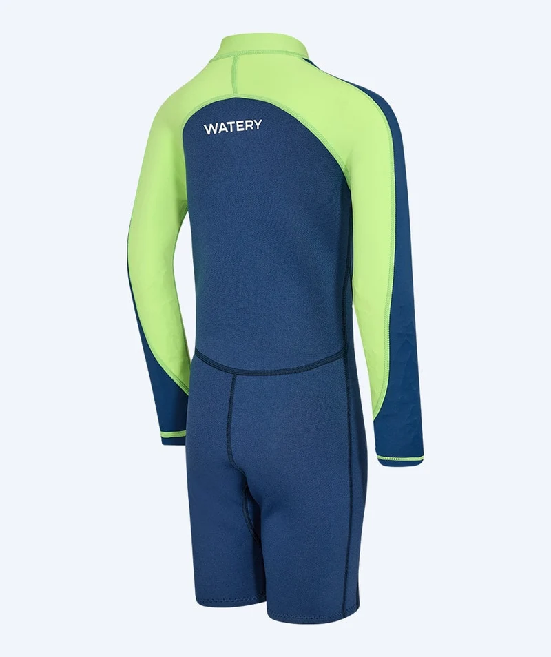 Watery UV Neoprenanzug für Kinder - Calypso Langarm - Atlantic Green