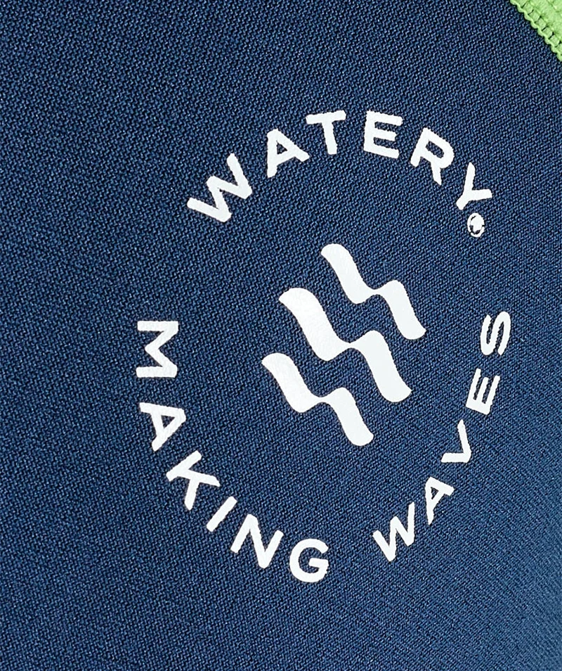 Watery UV Neoprenanzug für Kinder - Calypso Langarm - Atlantic Green