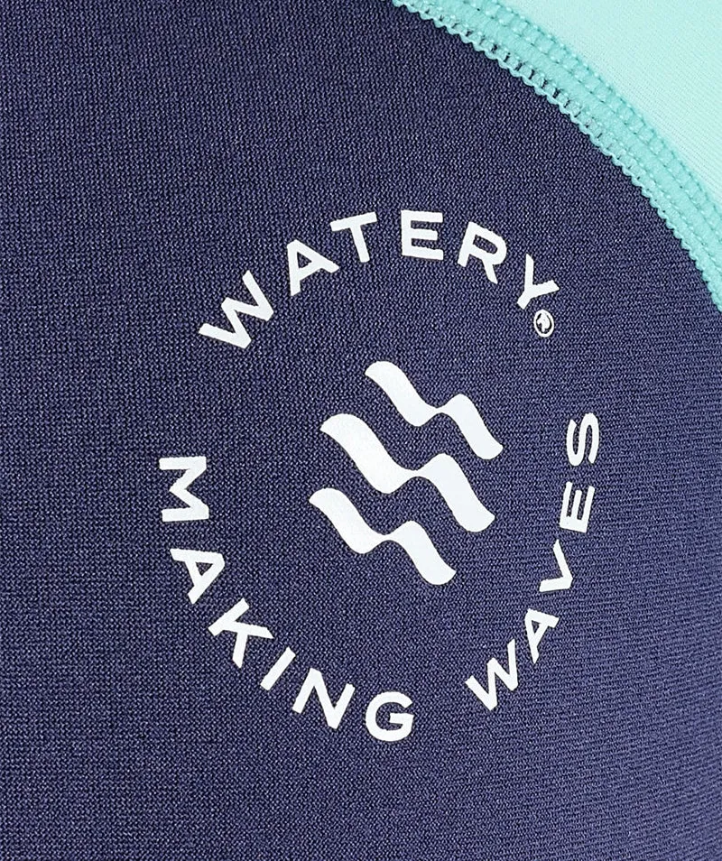 Watery UV Neoprenanzug für Kinder - Calypso Shorty - Atlantic Turquoise