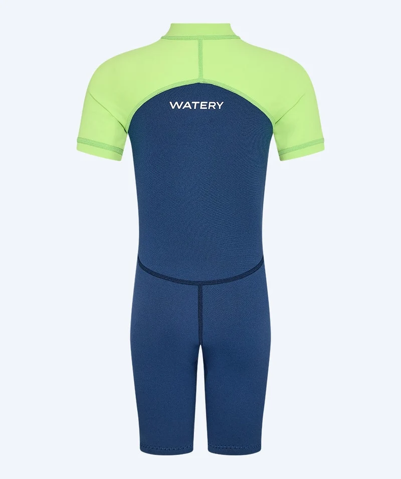 Watery UV Neoprenanzug für Kinder - Calypso Shorty - Atlantic Green