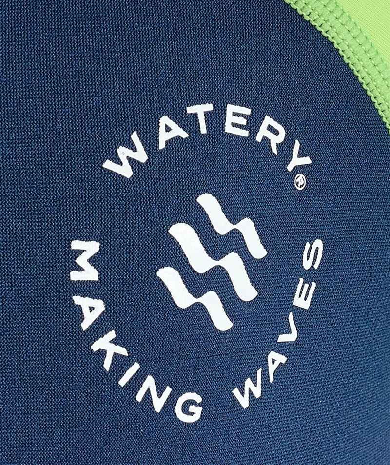 Watery UV Neoprenanzug für Kinder - Calypso Shorty - Atlantic Green