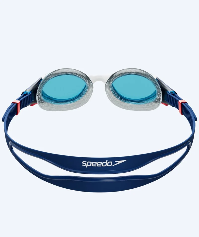 Speedo Schwimmbrille für Freizeitschwimmer - Biofuse 2.0 - Blau (Smoke Scheiben)