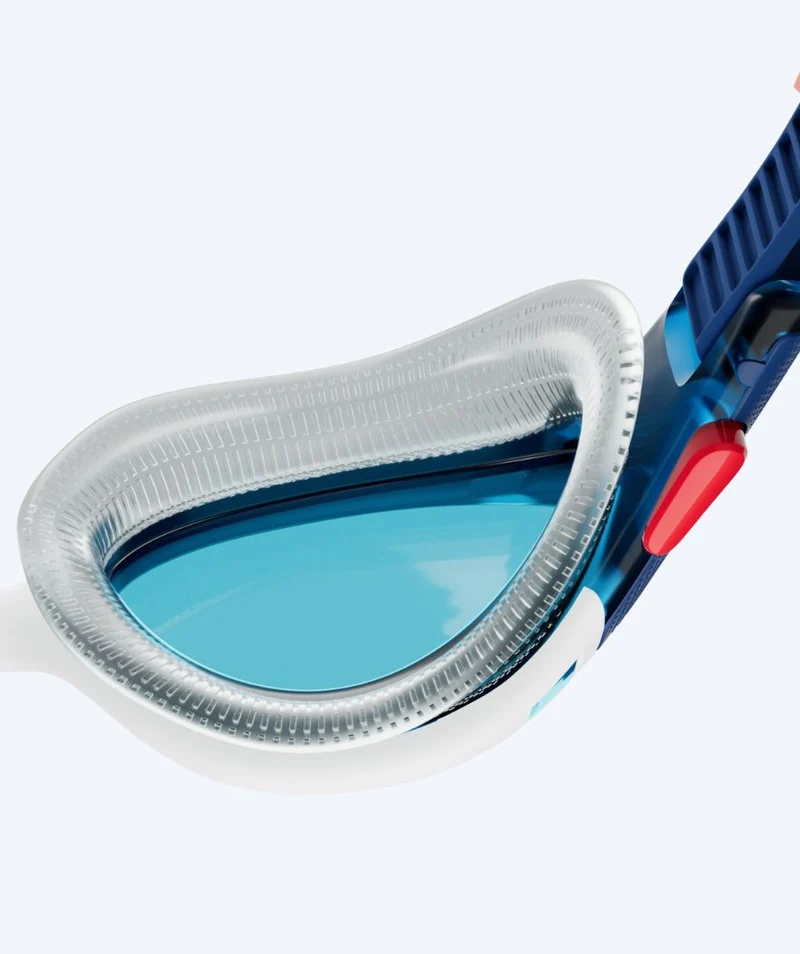 Speedo Schwimmbrille für Freizeitschwimmer - Biofuse 2.0 - Blau (Smoke Scheiben)