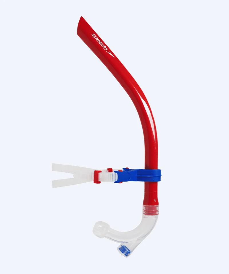 Speedo Mittelschnorchel - Rot/Blau