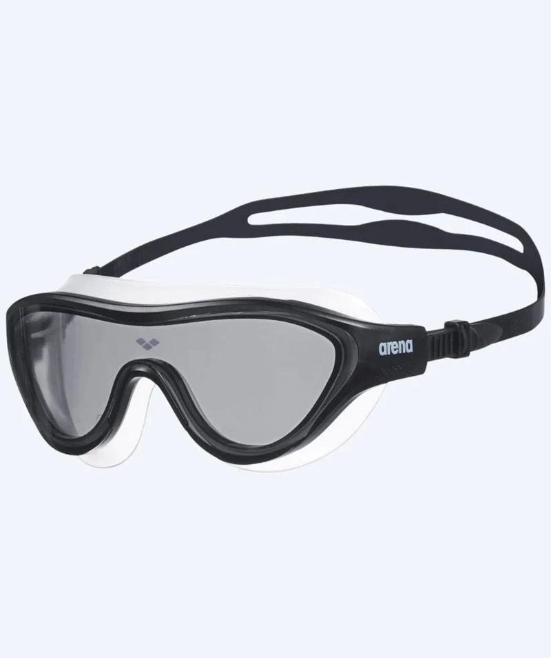 Arena Schwimmmaske - The One - Schwarz (Smoke Scheiben)