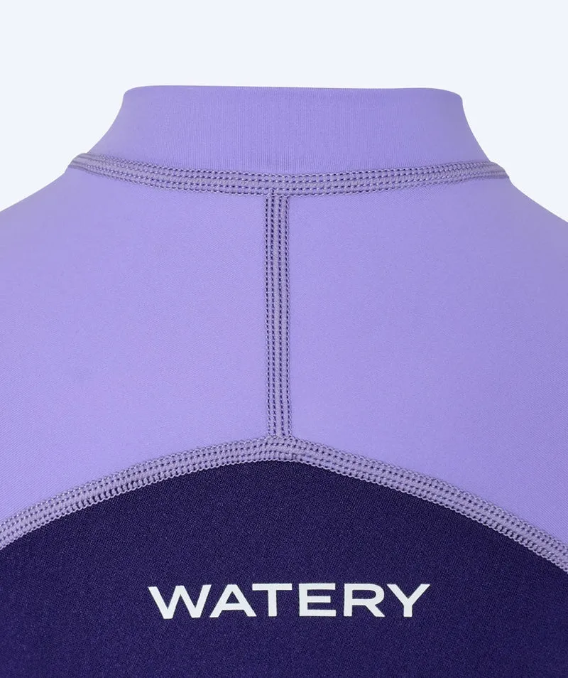Watery UV Neoprenanzug für Kinder - Calypso Shorty - Lila