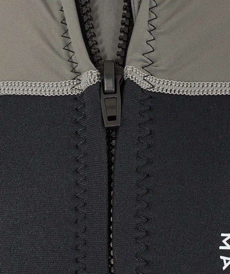Watery UV Neoprenanzug für Kinder - Calypso Shorty - Grau/Schwarz