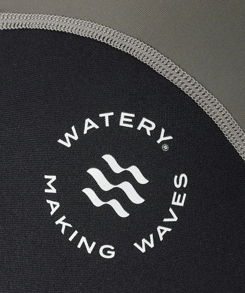 Watery UV Neoprenanzug für Kinder - Calypso Shorty - Grau/Schwarz