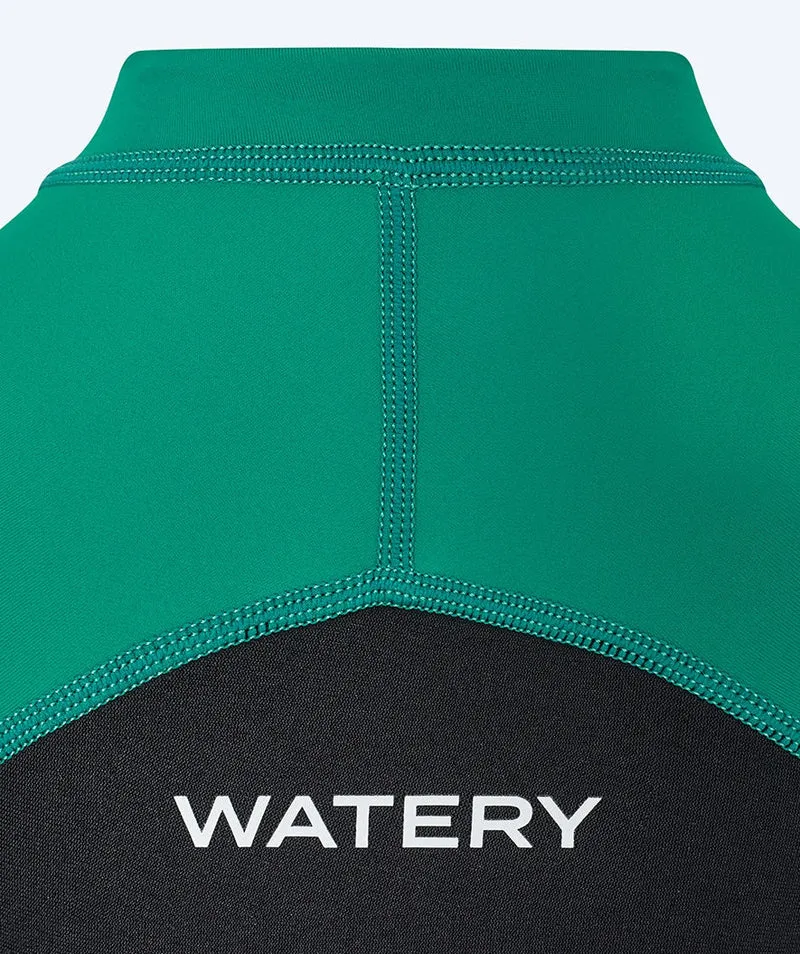 Watery UV Neoprenanzug für Kinder - Calypso Shorty - Grün/Schwarz