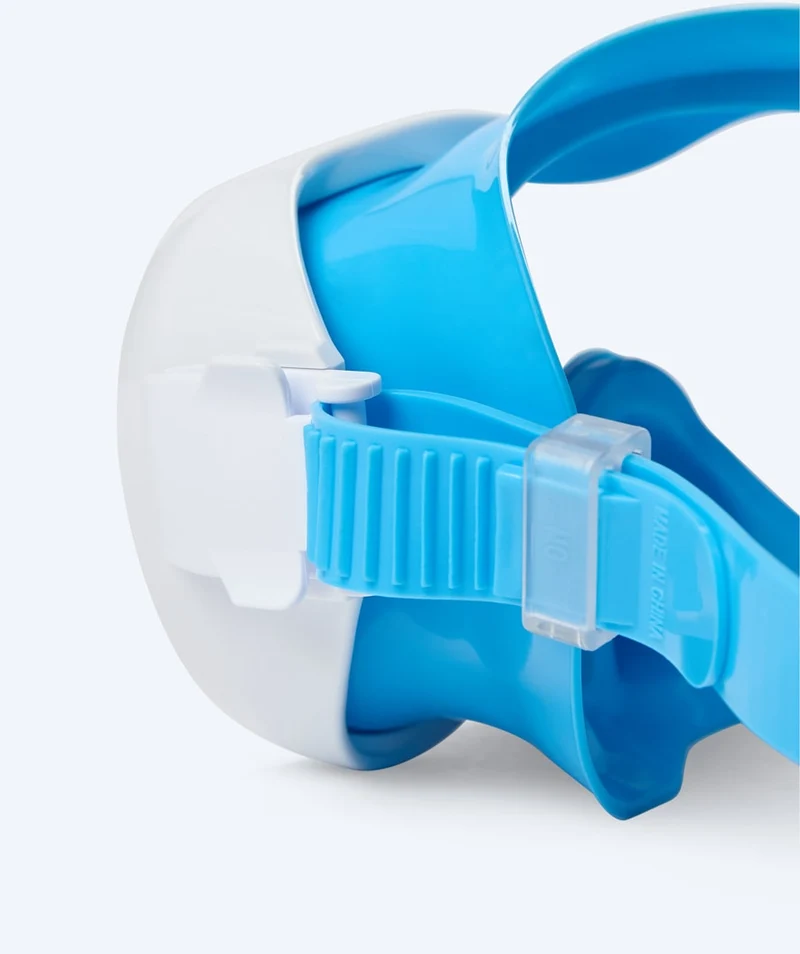 Watery Combo Schnorchelset für Junioren (8-15) - Odine - Blau/Weiß