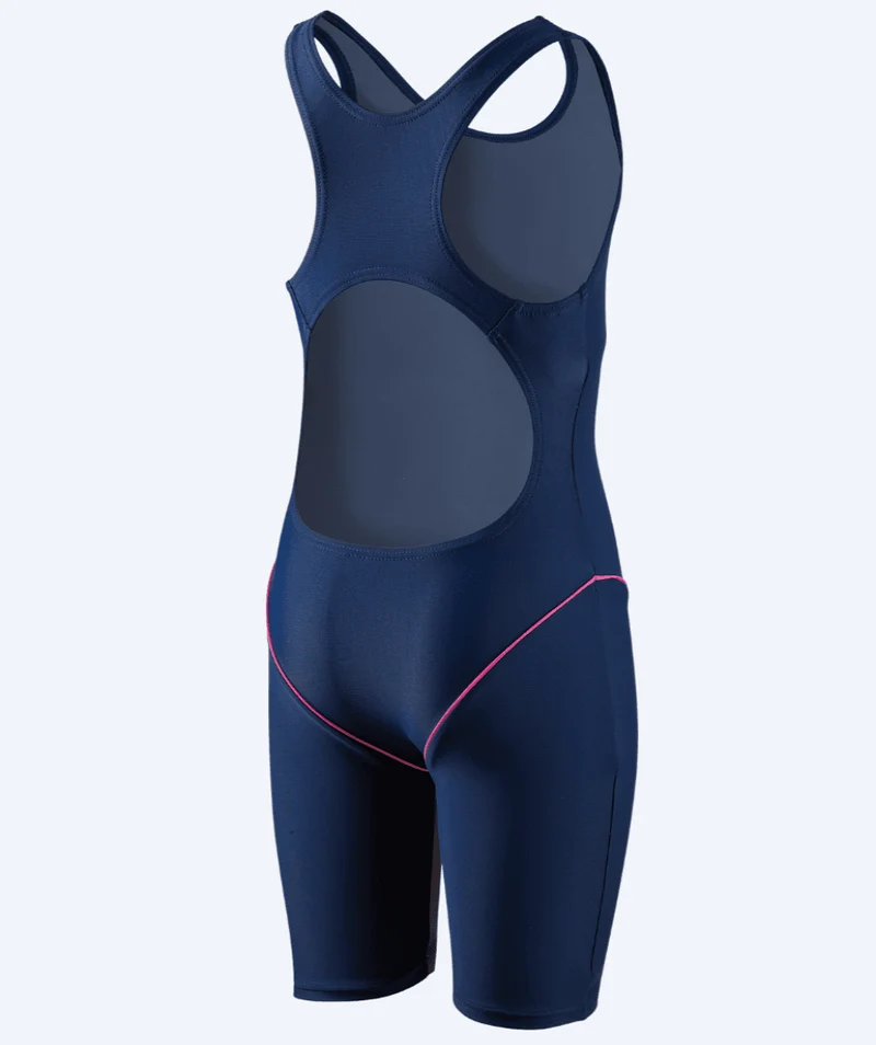 Beco Badeanzug mit langen Beinen für Mädchen - Maxpower - Blau/Rosa