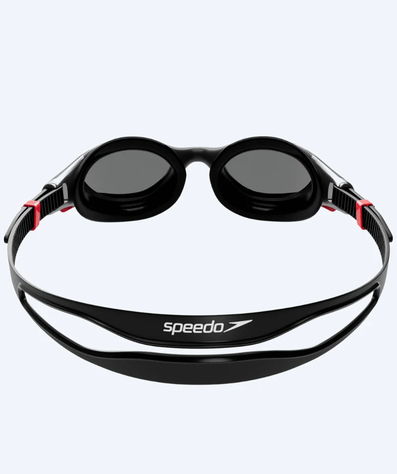 Speedo Schwimmbrille für Freizeitschwimmer - Biofuse 2.0 Mirror - Schwarz/Silber