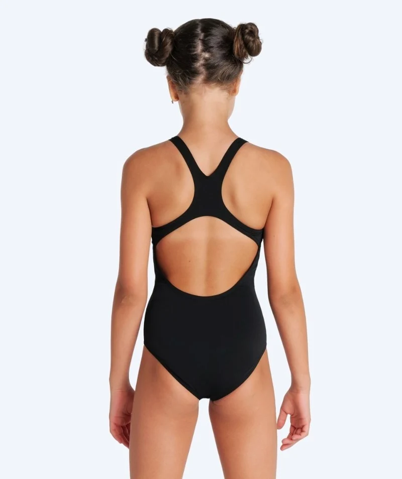 Arena Badeanzug für Mädchen - Team Swim Pro Solid - Schwarz