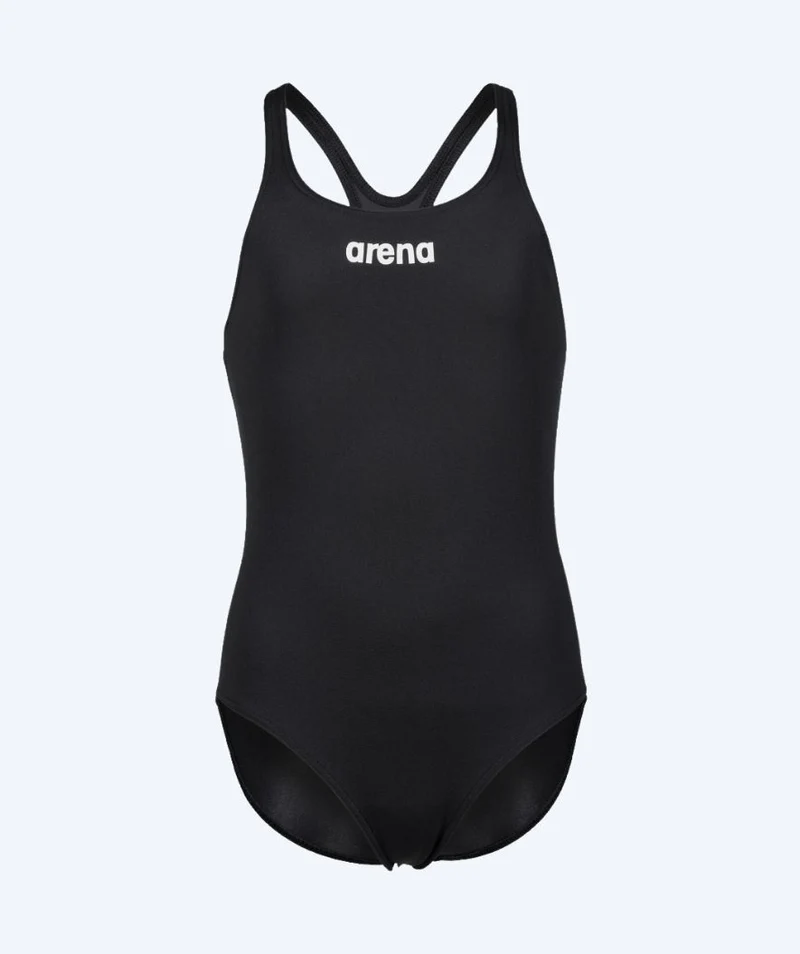 Arena Badeanzug für Mädchen - Team Swim Pro Solid - Schwarz