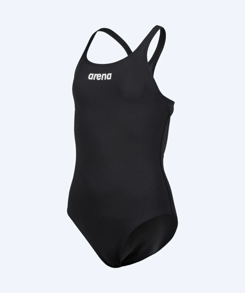 Arena Badeanzug für Mädchen - Team Swim Pro Solid - Schwarz