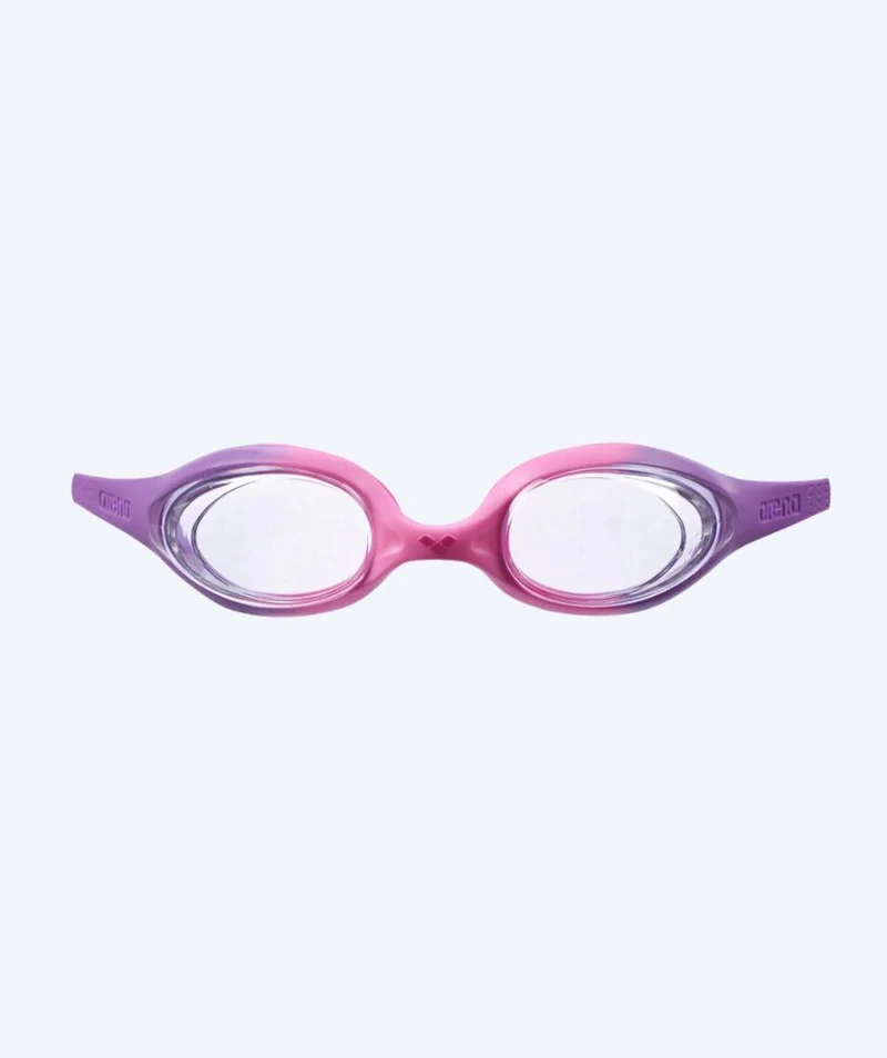 Arena Schwimmbrille für Kinder (6-12) - Spider - Hellrosa/Lila