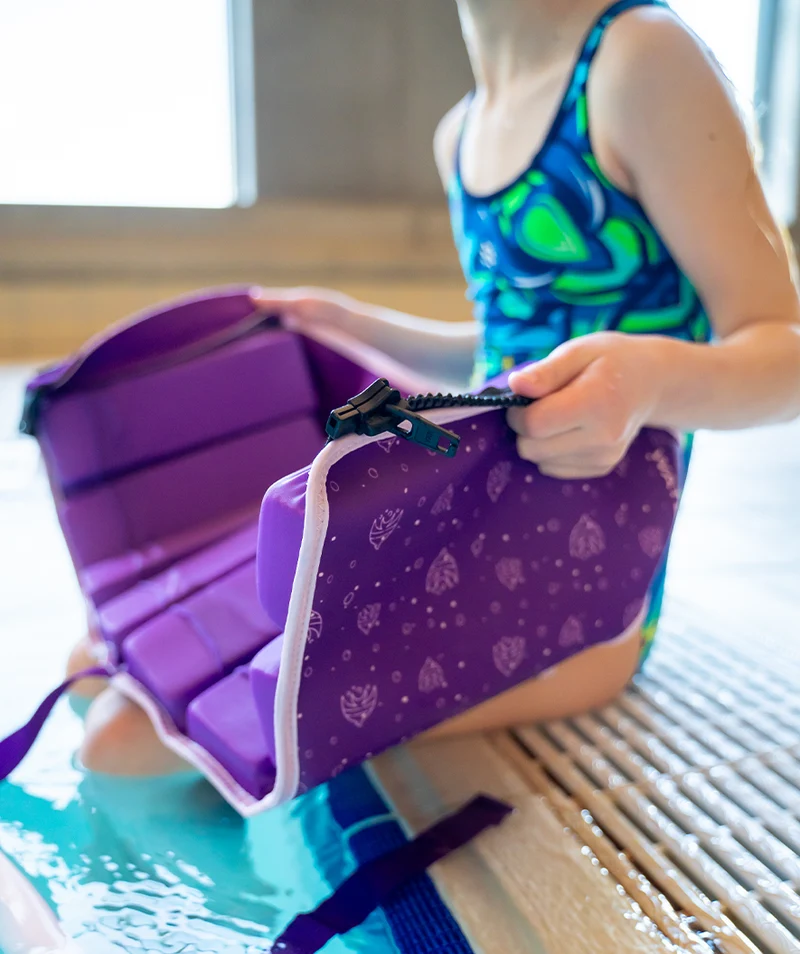 Watery Schwimmweste für Kinder (1-6) - Splashy - Grün