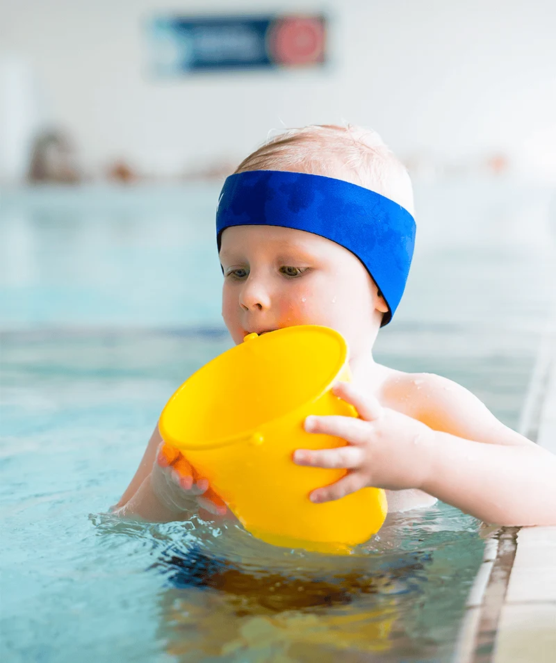 Watery Stirnband für Kinder - Raider - Hellrosa
