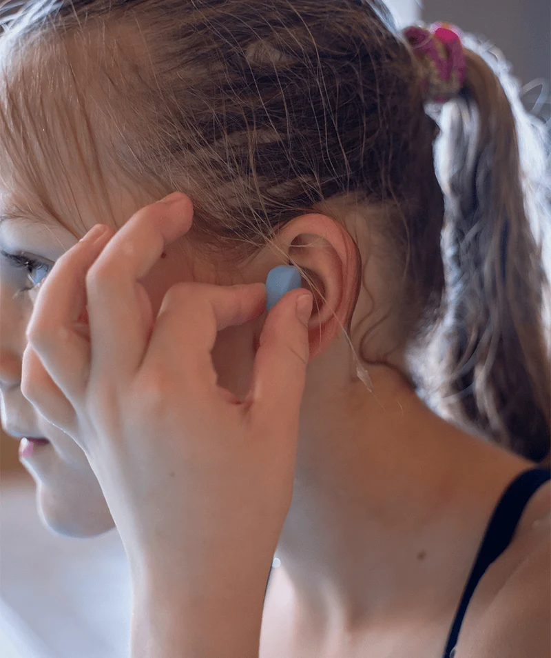 Watery Ohrstöpsel für Kinder - Indra 3 Paar - Blau