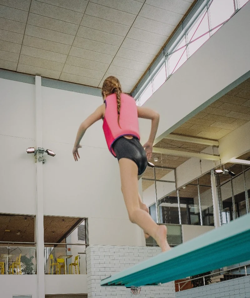 Watery Schwimmweste für Kinder (2-8) - Basic - Rosa