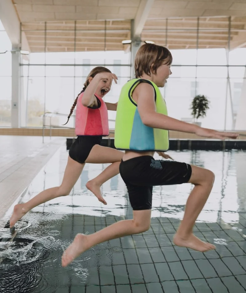 Watery Schwimmweste für Kinder (2-8) - Basic - Rosa