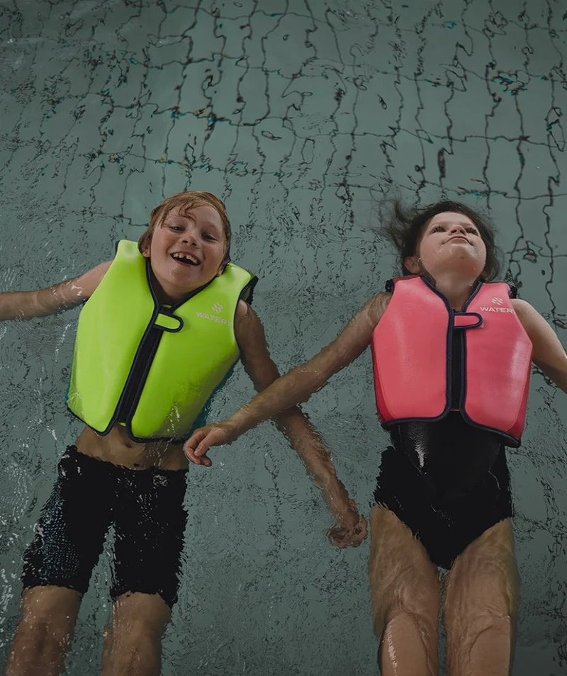 Watery Schwimmweste für Kinder (2-8) - Basic - Rosa