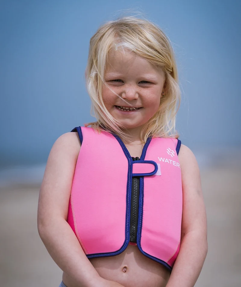 Watery Schwimmweste für Kinder (2-8) - Basic - Rosa