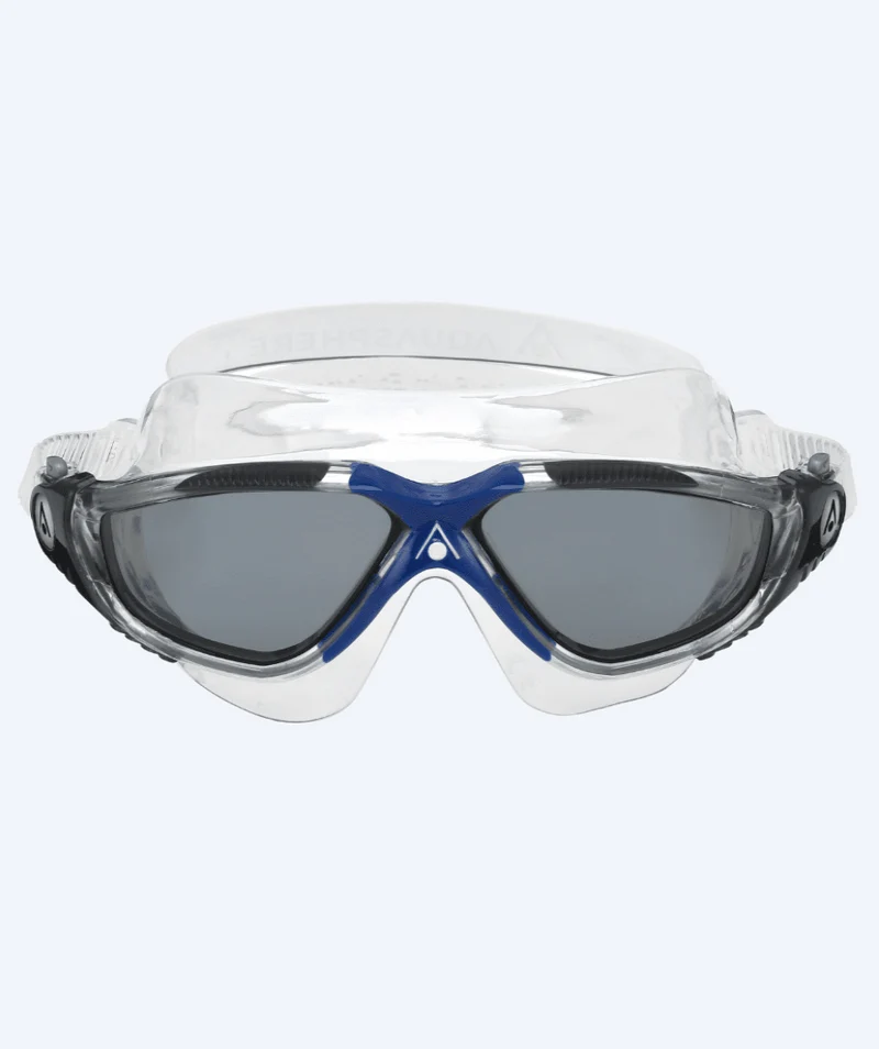 Aquasphere Schwimmmaske - Vista - Klar/Blau (Smoke Scheiben)