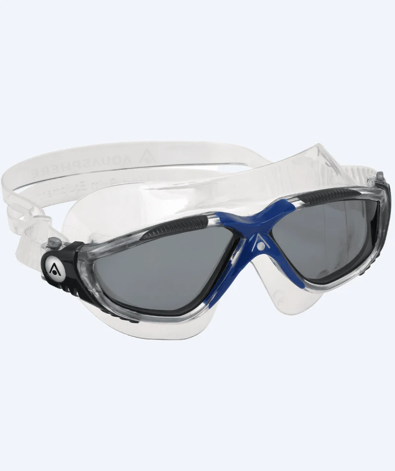 Aquasphere Schwimmmaske - Vista - Klar/Blau (Smoke Scheiben)