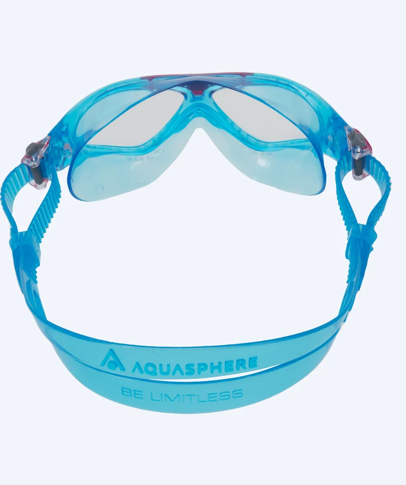 Aquasphere Schwimmmaske für Junioren (6-12) - Vista - Klar/Rosa