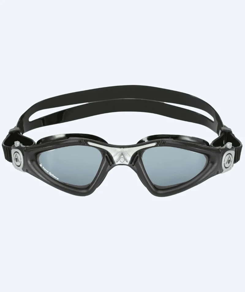 Aquasphere Schwimmbrille für Damen - Kayenne - Schwarz/Silber