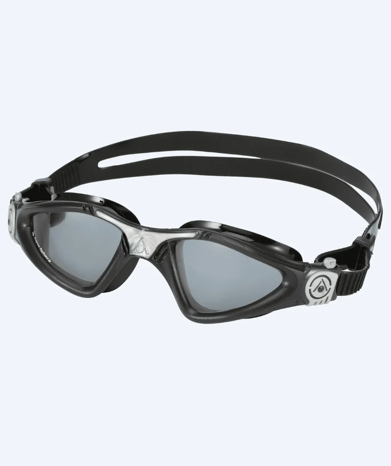 Aquasphere Schwimmbrille für Damen - Kayenne - Schwarz/Silber