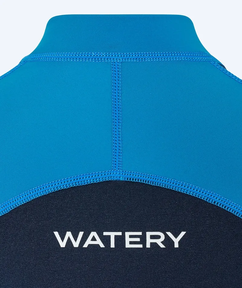 Watery UV Neoprenanzug für Kinder - Calypso Full-Body - Blau/Dunkelblau