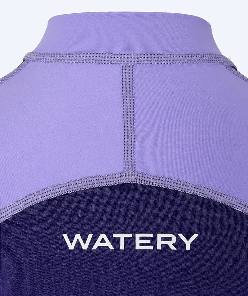 Watery UV Neoprenanzug für Kinder - Calypso Langarm - Lila