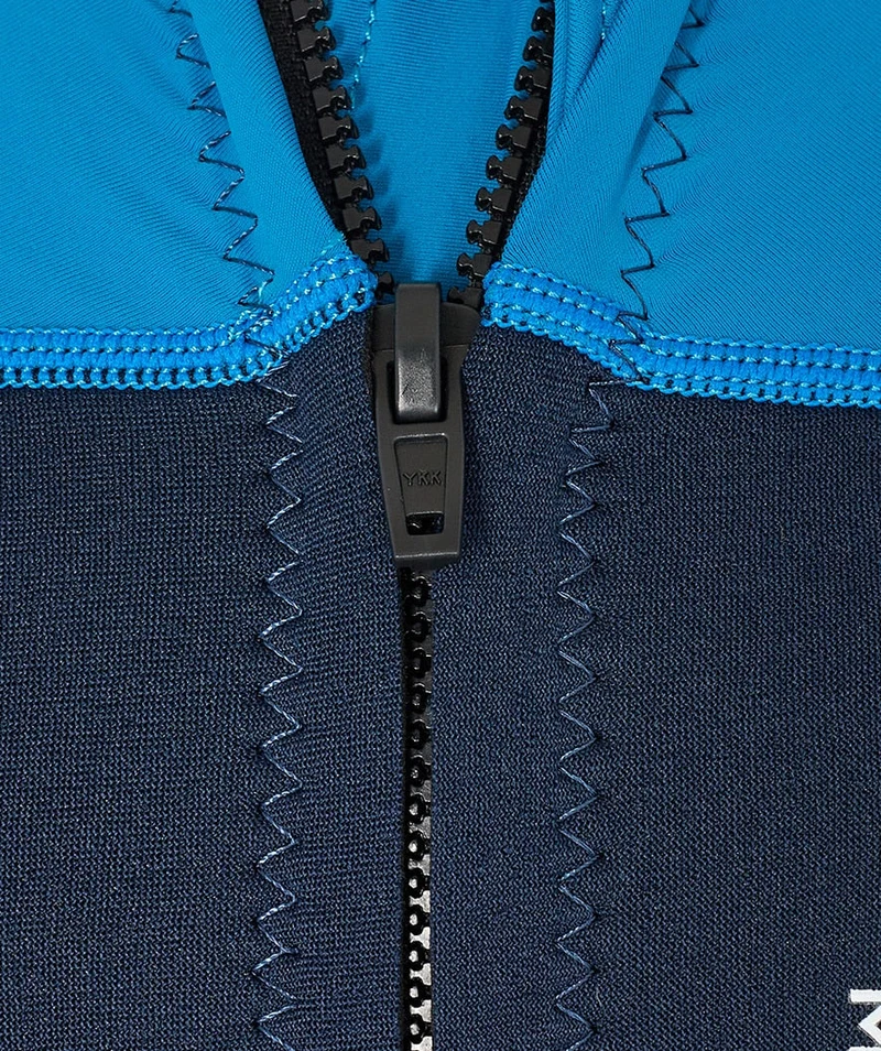 Watery UV Neoprenanzug für Kinder - Calypso Langarm - Blau/Dunkelblau