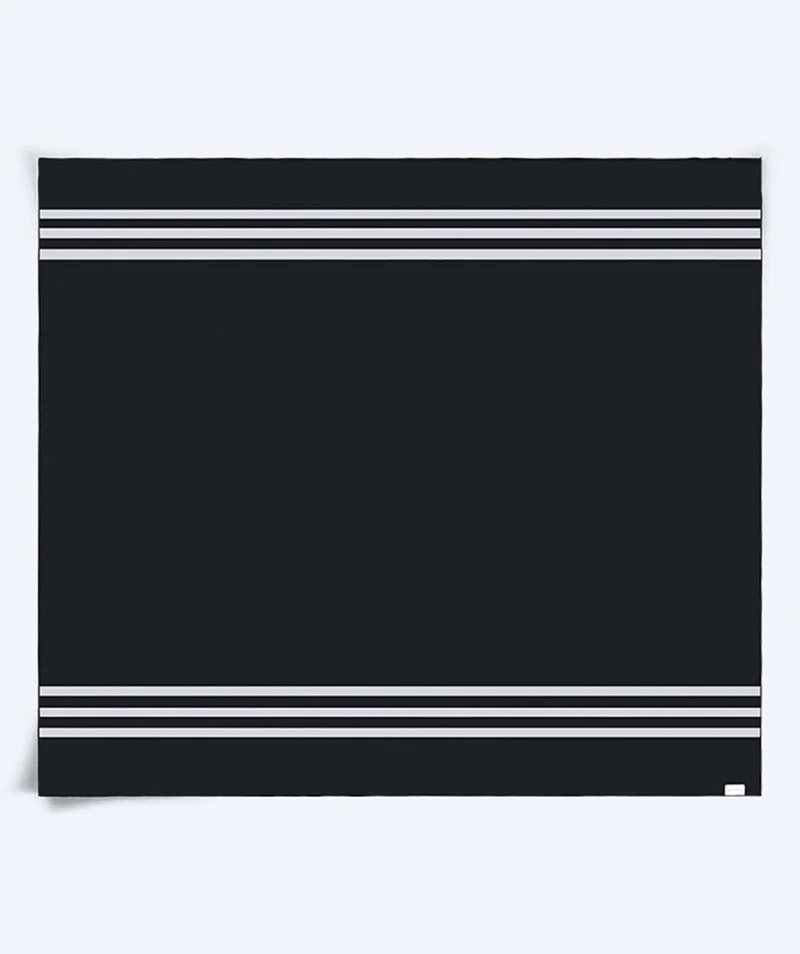 Watery Mikrofaser Badetuch (180 x 200 cm) - Eco Nebraska Family - Schwarz