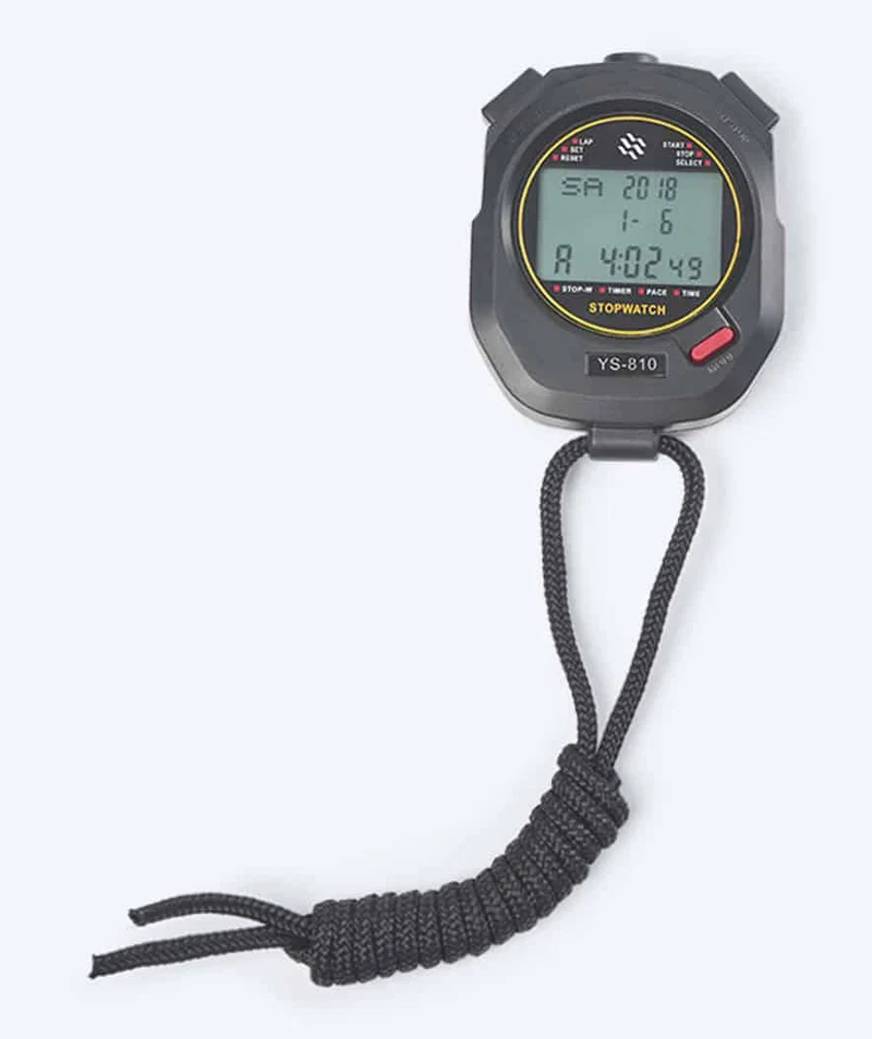 Watery Stoppuhr - Fast Track - Schwarz