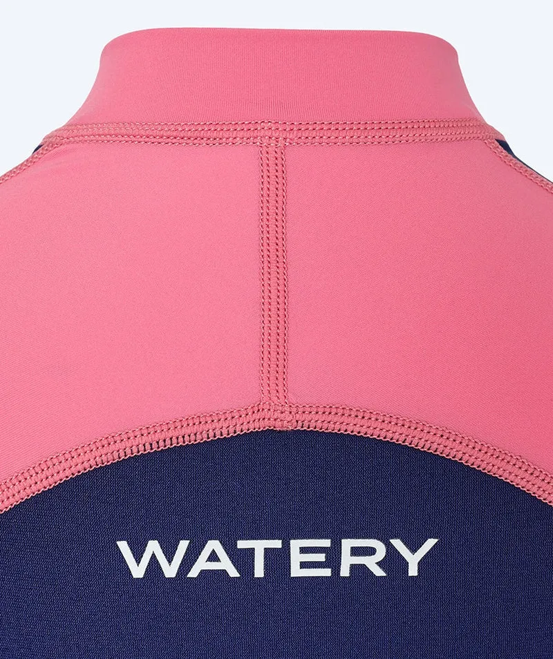 Watery UV Neoprenanzug für Kinder - Calypso Langarm - Rosa