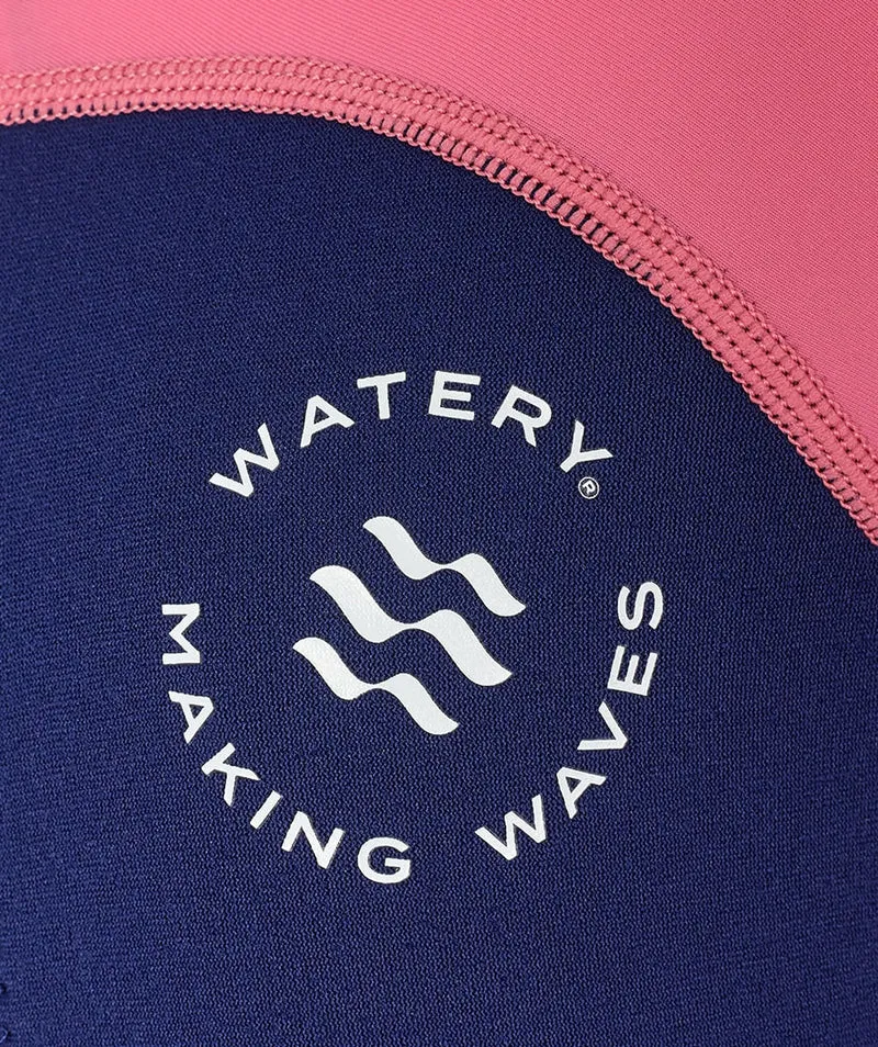 Watery UV Neoprenanzug für Kinder - Calypso Langarm - Rosa
