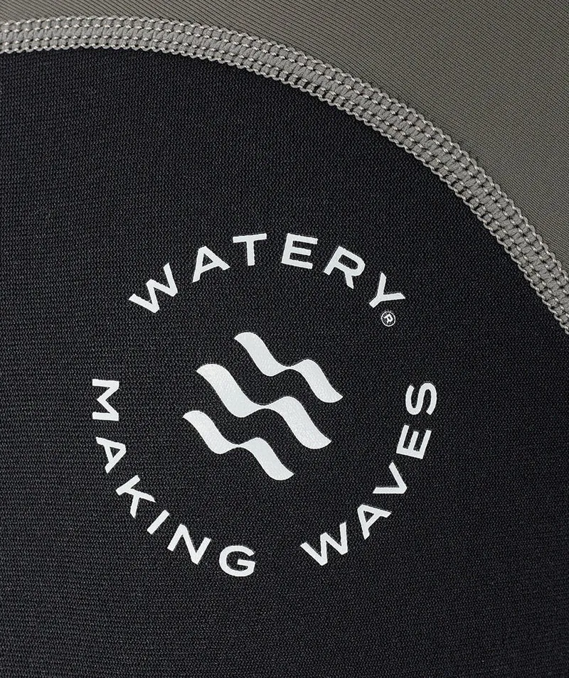 Watery UV Neoprenanzug für Kinder - Calypso Langarm - Grau/Schwarz