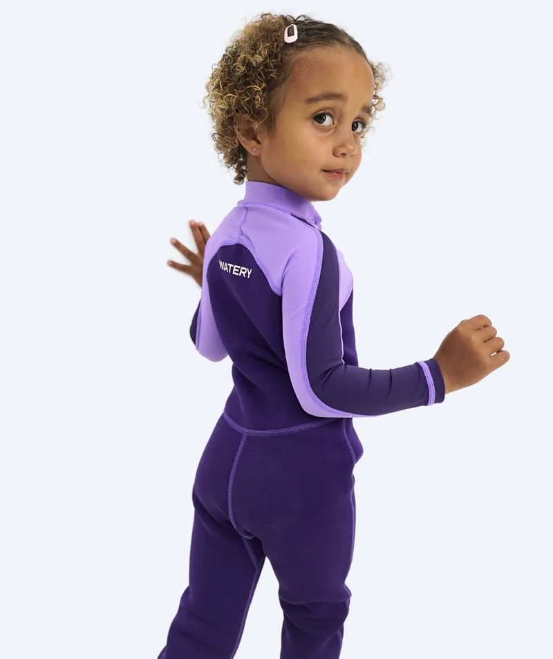 Watery UV Neoprenanzug für Kinder - Calypso Full-Body - Lila