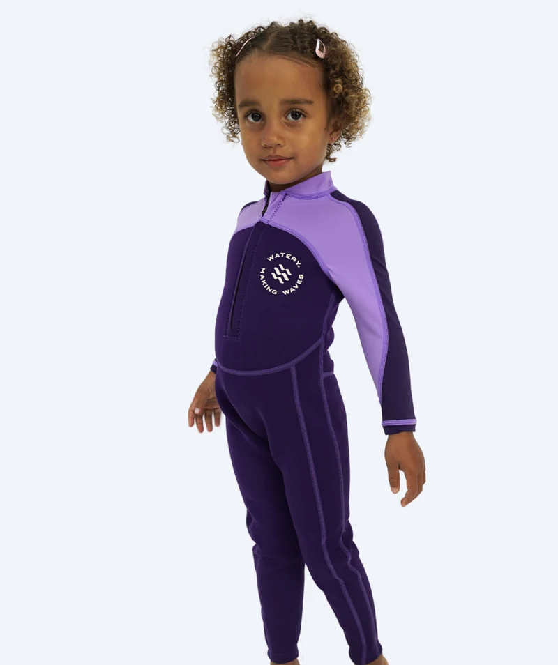 Watery UV Neoprenanzug für Kinder - Calypso Full-Body - Lila