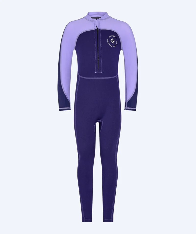 Watery UV Neoprenanzug für Kinder - Calypso Full-Body - Lila