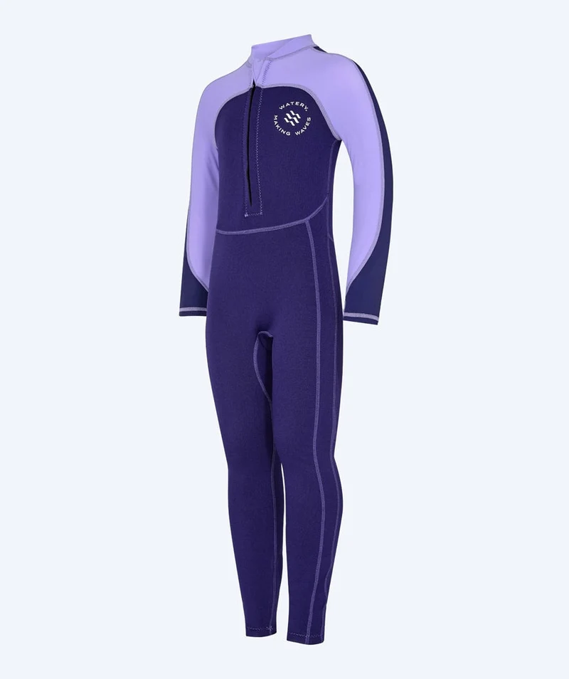 Watery UV Neoprenanzug für Kinder - Calypso Full-Body - Lila