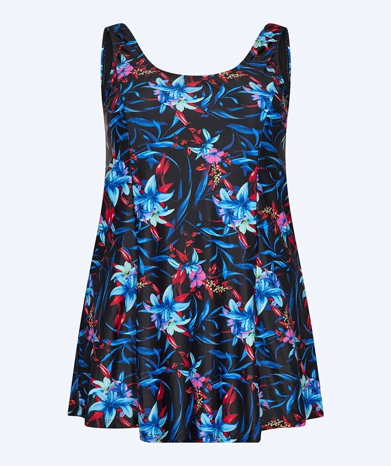 Watery Badeanzug mit Rock für Damen - Laguna - Arvin Blue