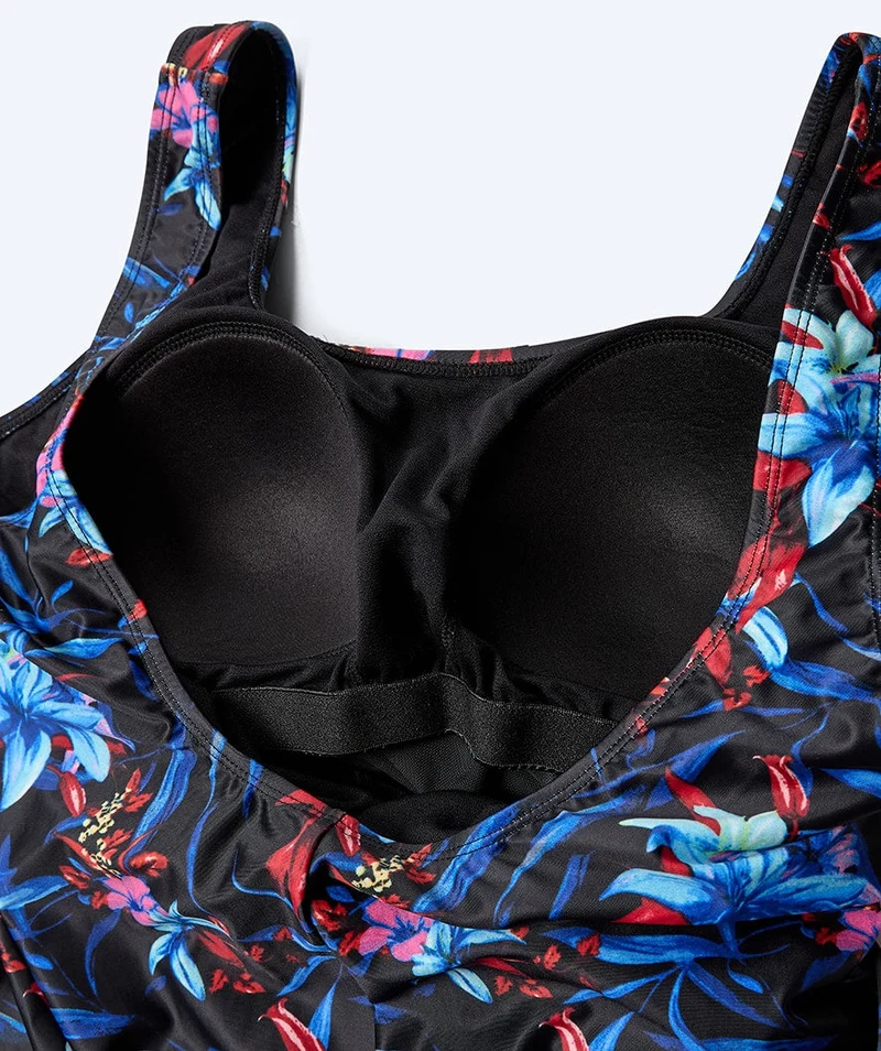 Watery Badeanzug mit Rock für Damen - Laguna - Arvin Blue